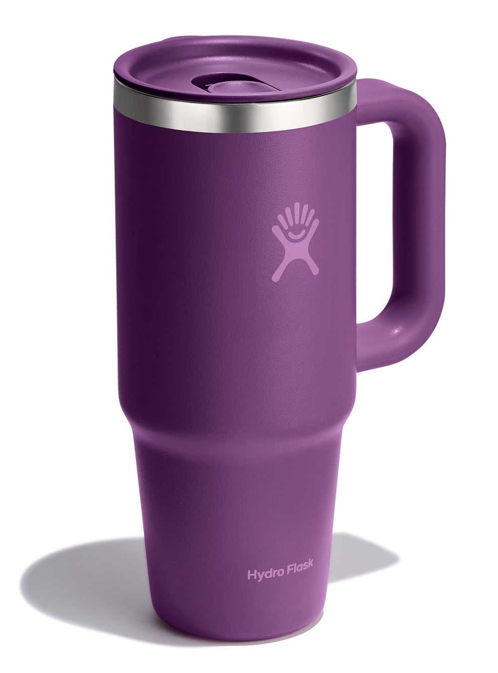 Hydro Flask gros plan poignée ergonomique pour transport confortable
