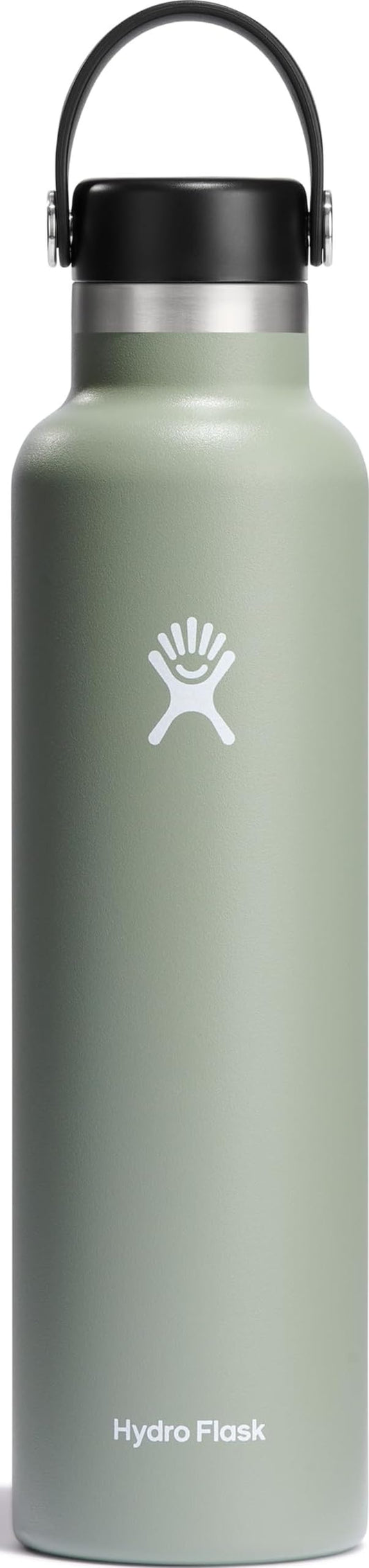 Hydro Flask face avant Agave Green montrant le design et la couleur durable