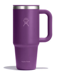 Hydro Flask face avant Beachplum Purple montrant le design durable et couleur vive
