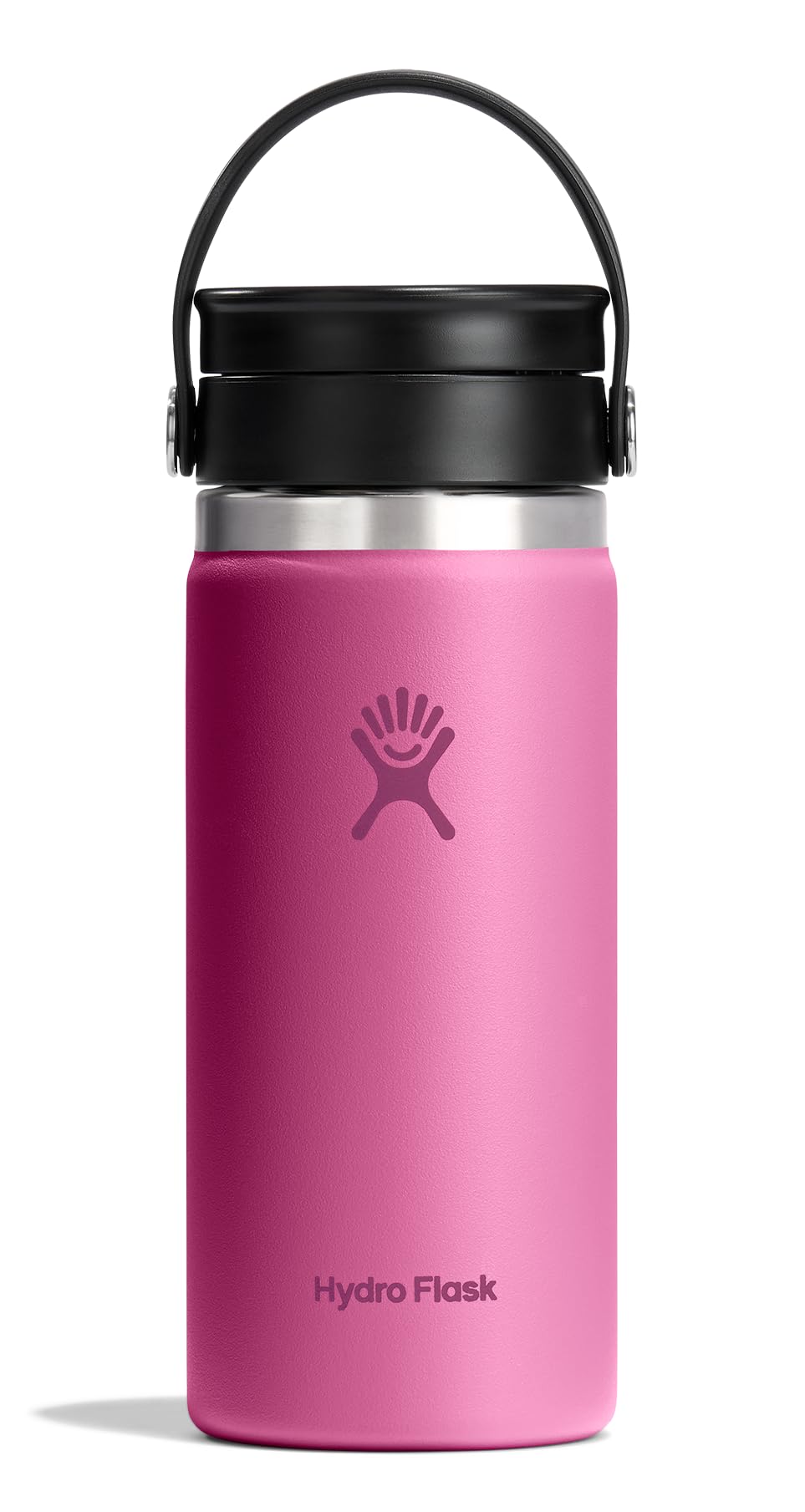 Hydro Flask gobelet Reef Pink face avant montrant design et couleur durable