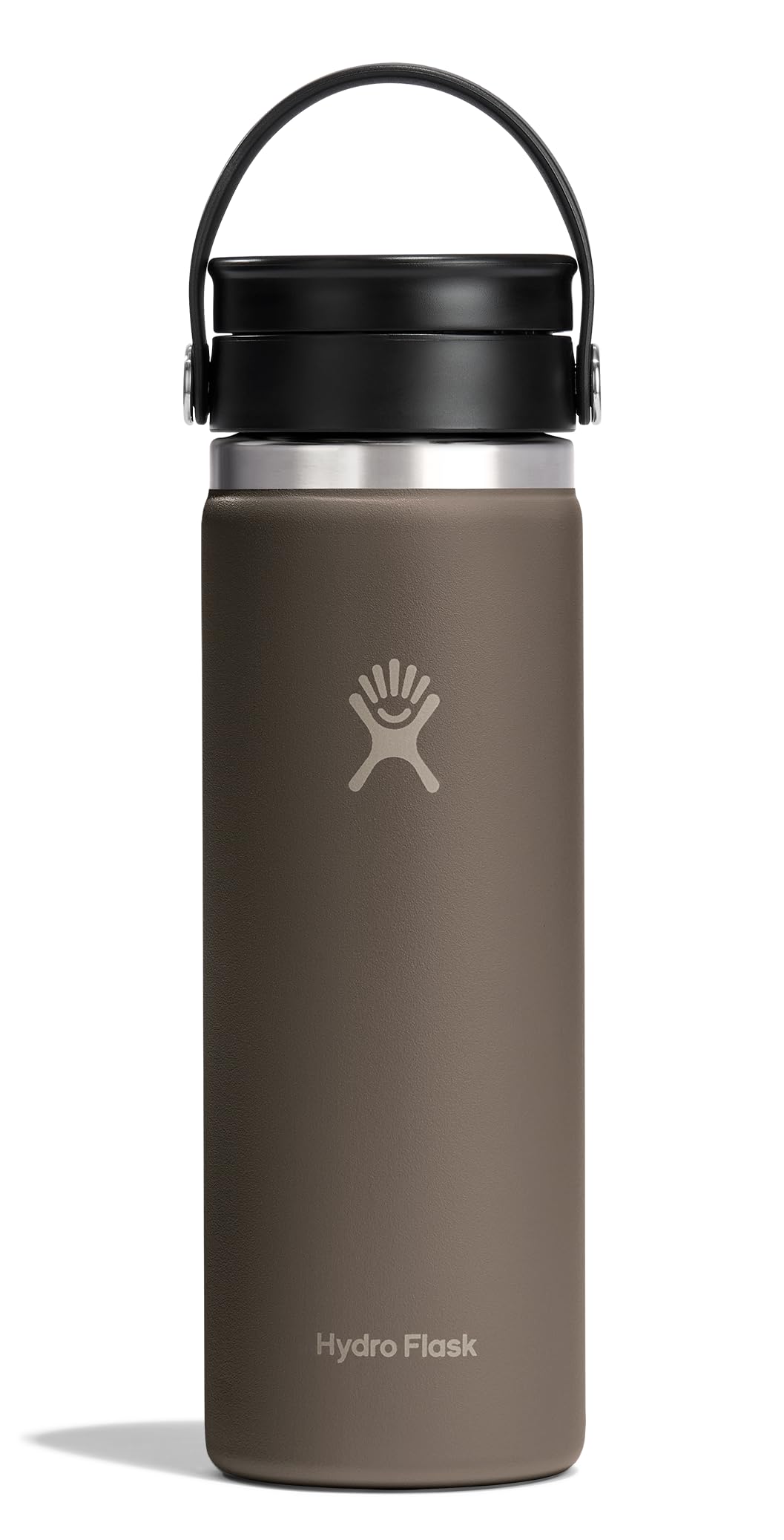 Hydro Flask Flex Sip vue avant montrant la finition sandpiper et maintien thermique