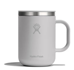 Hydro Flask gobelet face Birch Gray montrant design et finition élégante