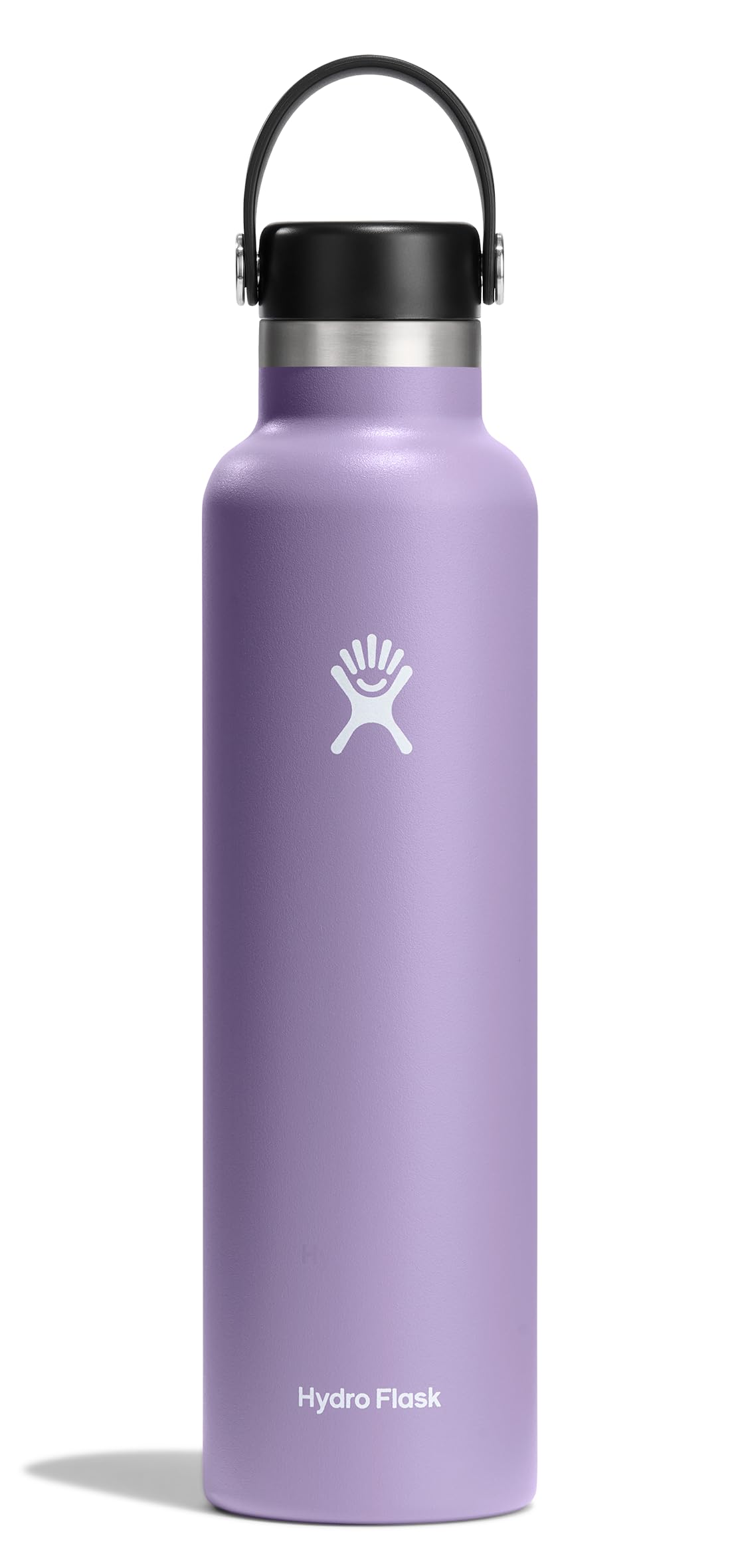 Hydro Flask gourde 24 oz Moonshadow face montrant design et couleur pratique