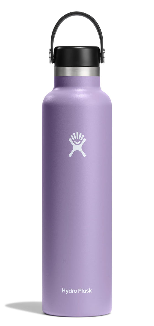 Hydro Flask gourde 24 oz Moonshadow face montrant design et couleur pratique