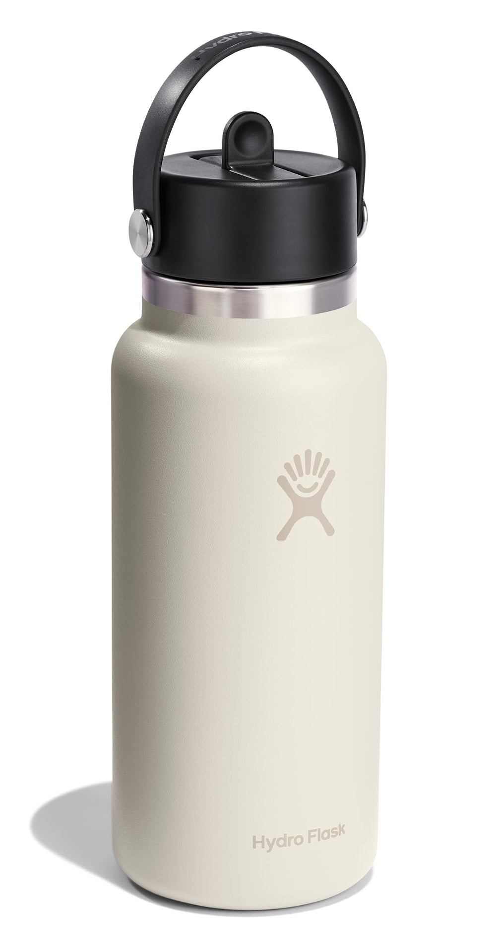 Hydro Flask gros plan bouchon paille fermé garantissant étanchéité