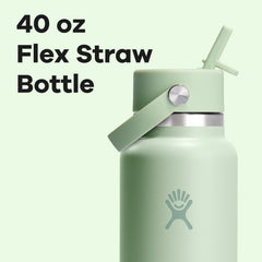 Hydro Flask gros plan finition aloe green résistante et sans écaillage