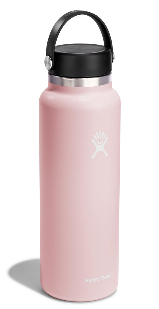 Hydro Flask Trillium gros plan sur la large bouche pour remplissage facile