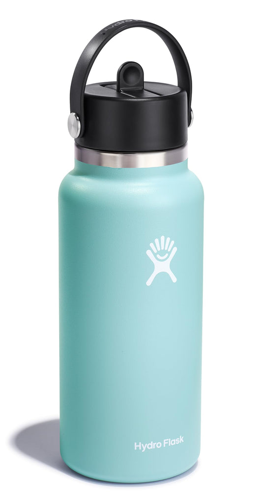 Hydro Flask gros plan sur le large goulot facilitant remplissage et glaçons