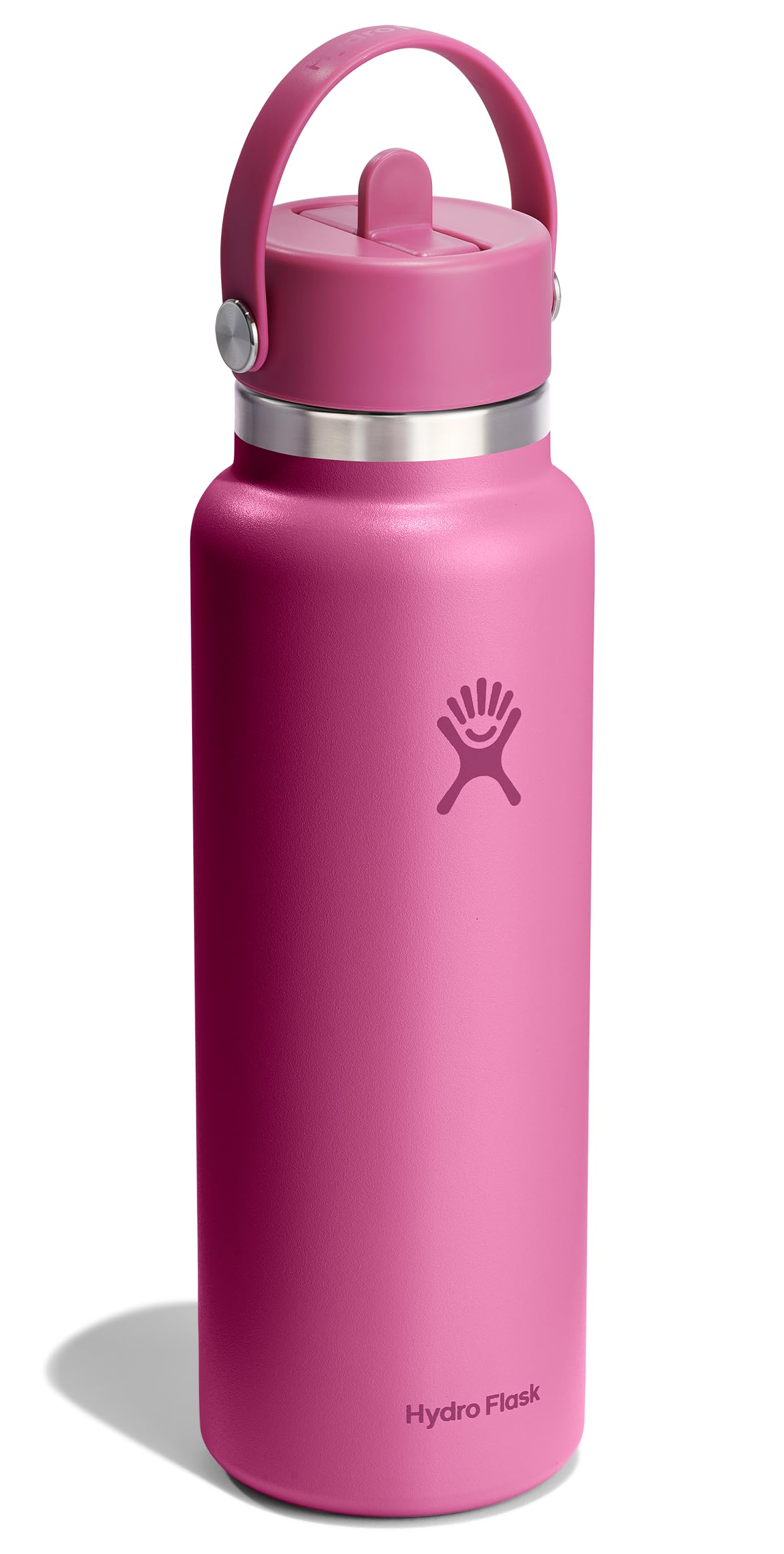 Hydro Flask large ouverture montrant glaçons pour rafraîchissement prolongé