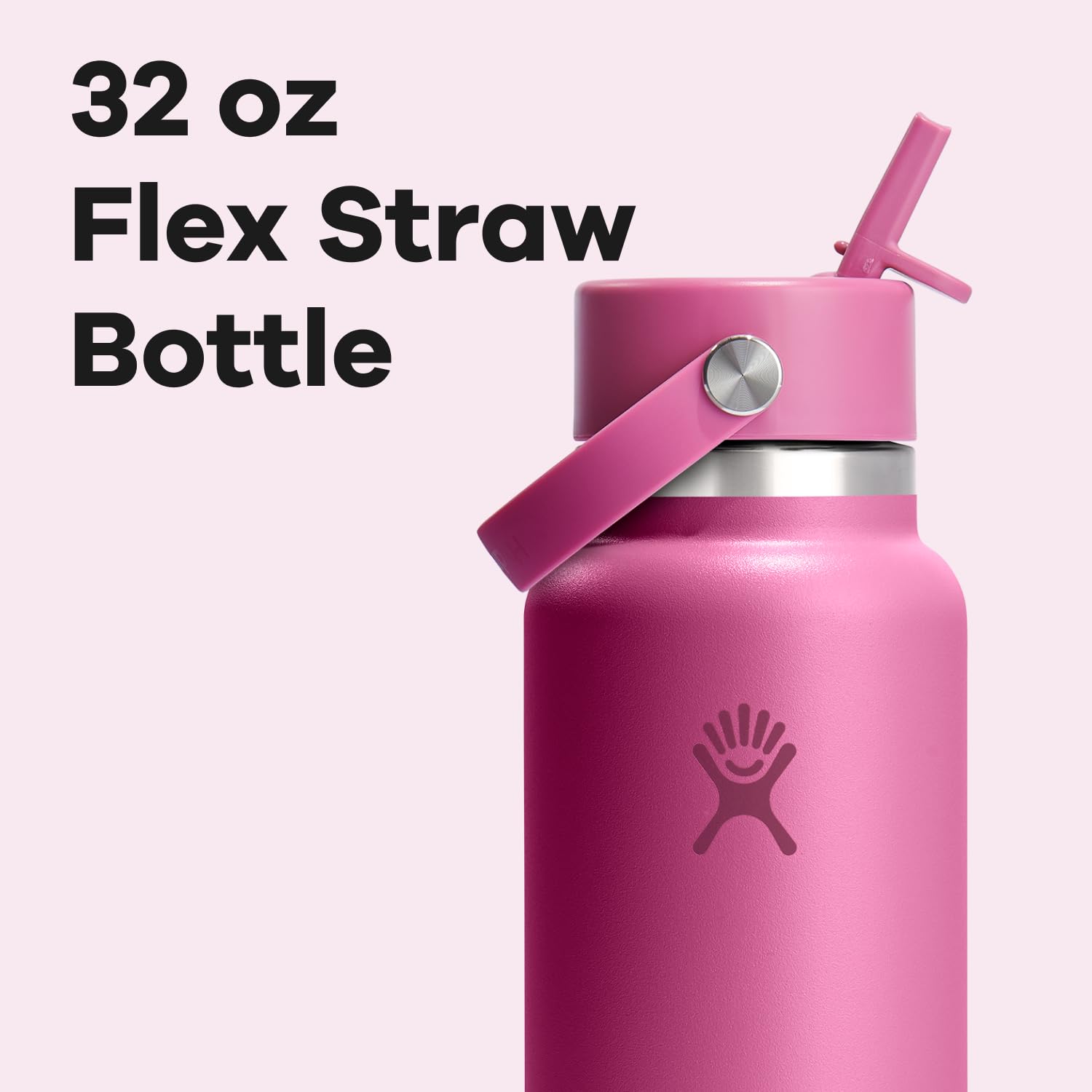 Hydro Flask large ouverture remplie de glaçons pour maintien du froid