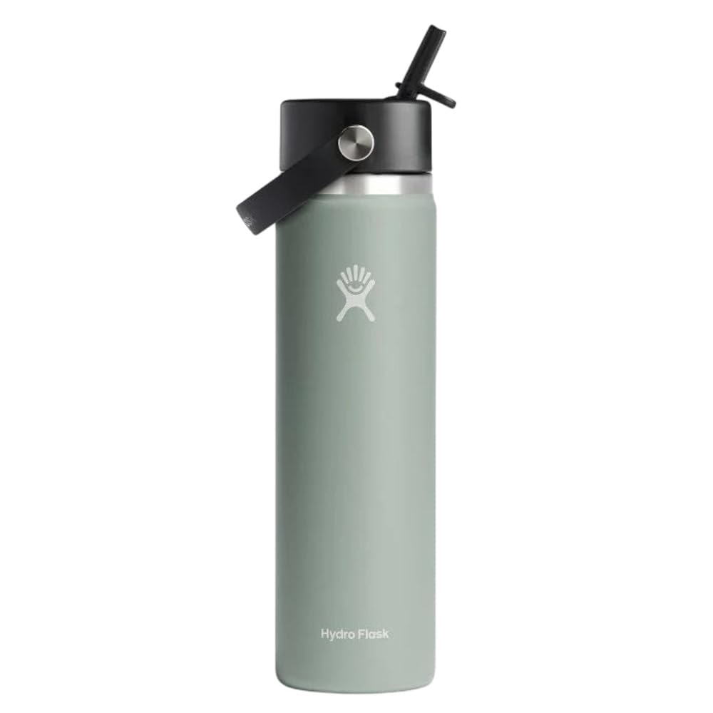 Hydro Flask vue frontale large ouverture montrant design et capacité pratique