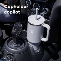 Hydro Flask anse ergonomique en gros plan pour transport confortable