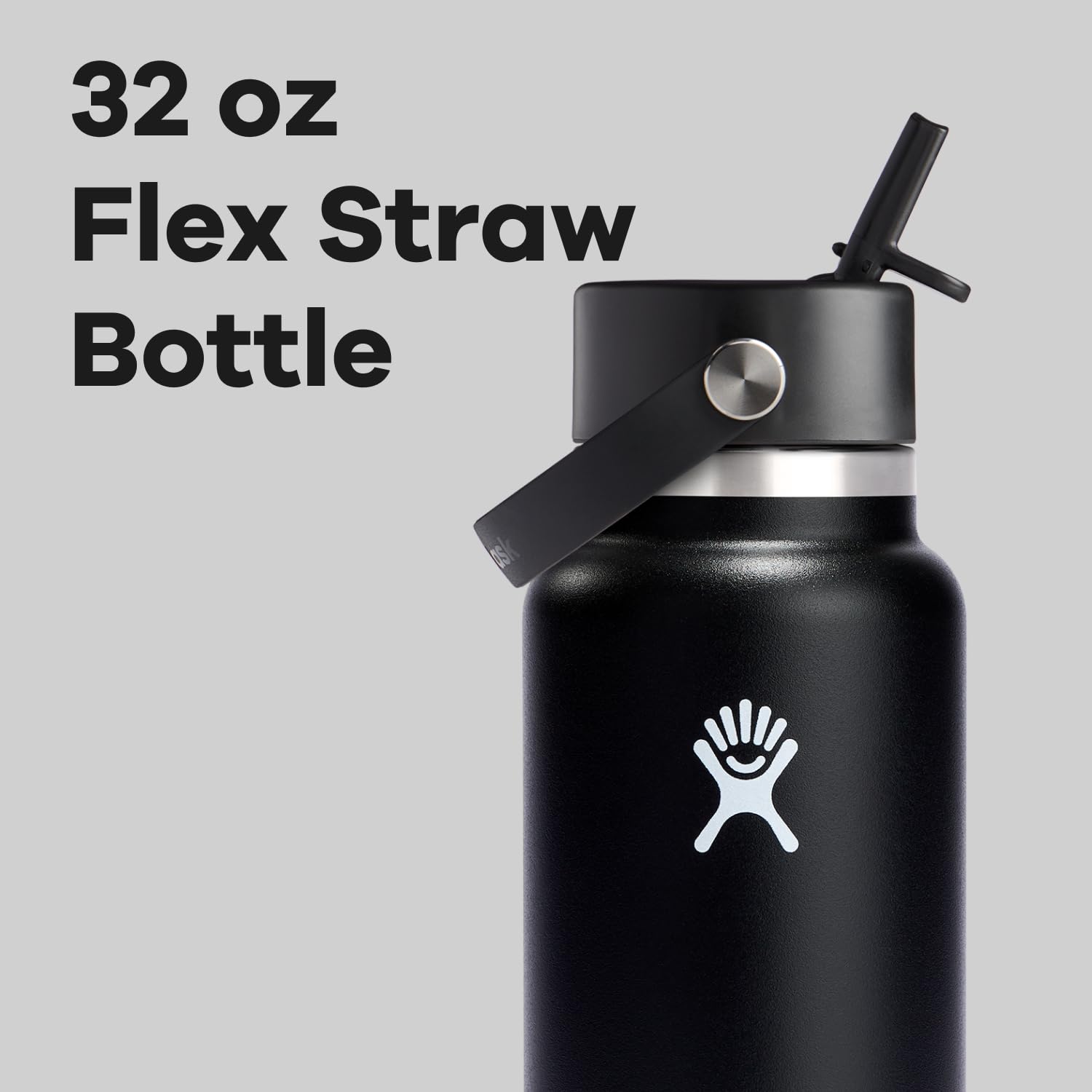 Hydro Flask ouverture large montrant glaçons et fraîcheur durable