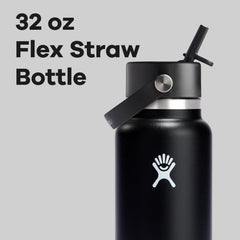 Hydro Flask ouverture large montrant glaçons et fraîcheur durable