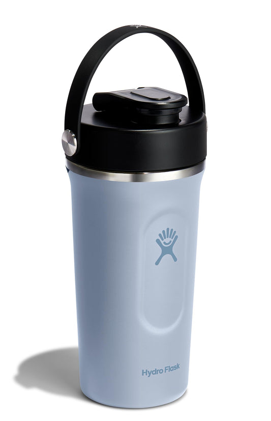 Hydro Flask bouchon flip-top détaillé garantissant étanchéité pratique d'une main