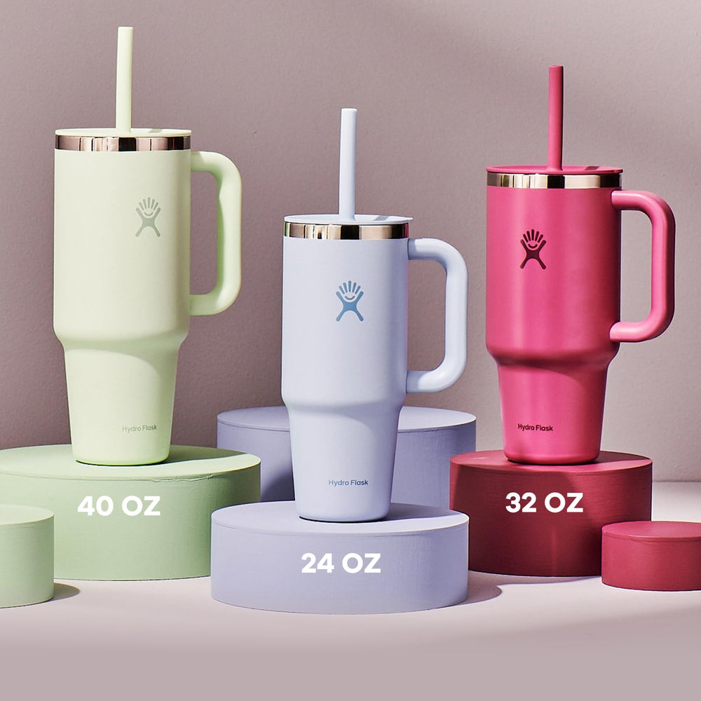 Hydro Flask finition mate proche montrant durabilité et résistance aux rayures