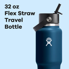 Hydro Flask rempli de glaçons illustrant maintien du froid 24 heures
