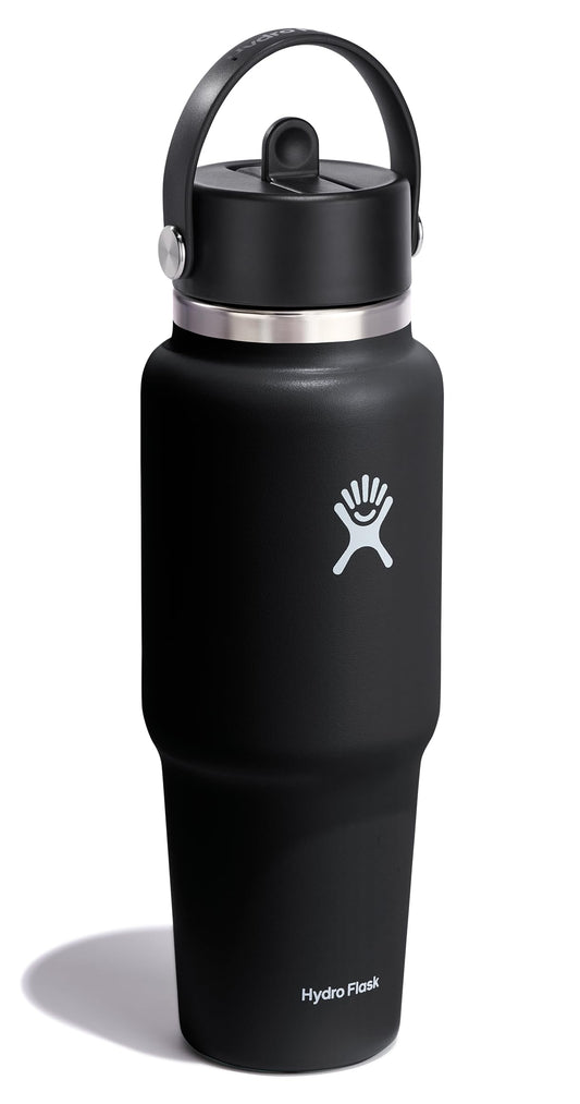Hydro Flask bouchon paille en gros plan illustrant fermeture étanche pratique