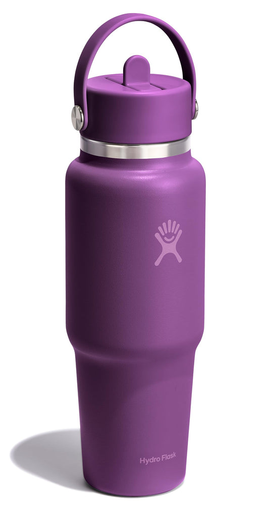 Hydro Flask détail du bouchon paille Flex Straw, étanchéité et praticité