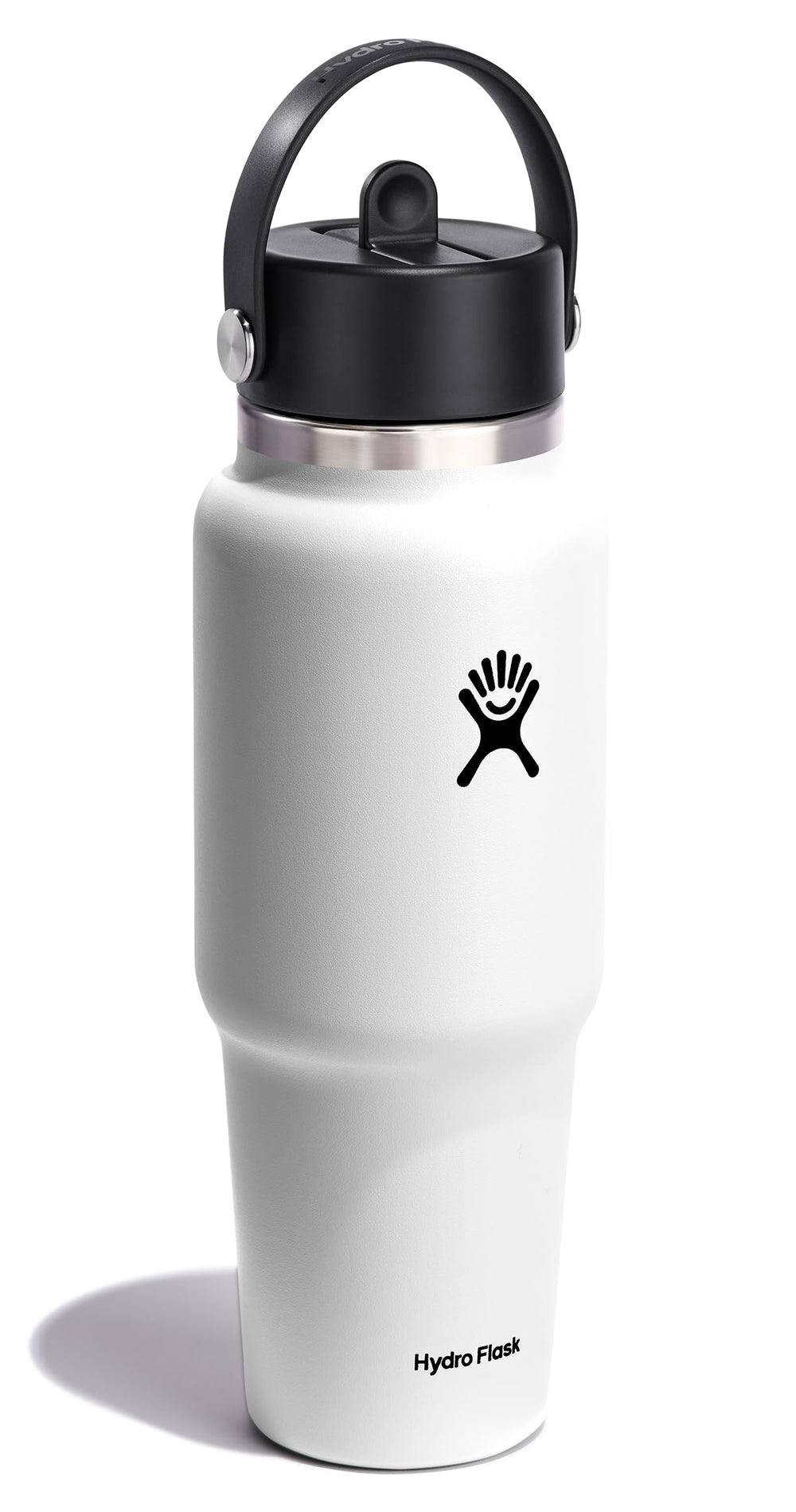 Hydro Flask bouchon paille fermé illustrant fermeture étanche et pratique