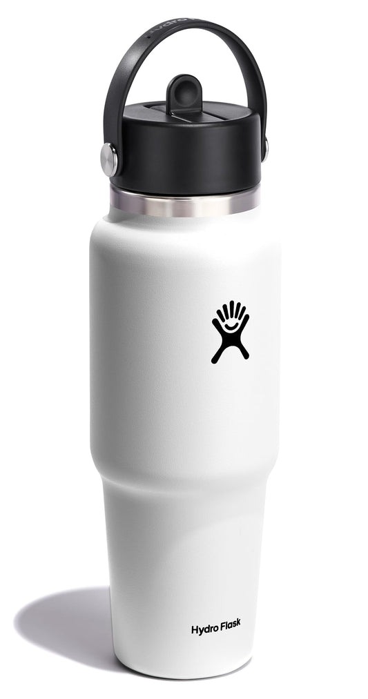 Hydro Flask bouchon paille fermé illustrant fermeture étanche et pratique