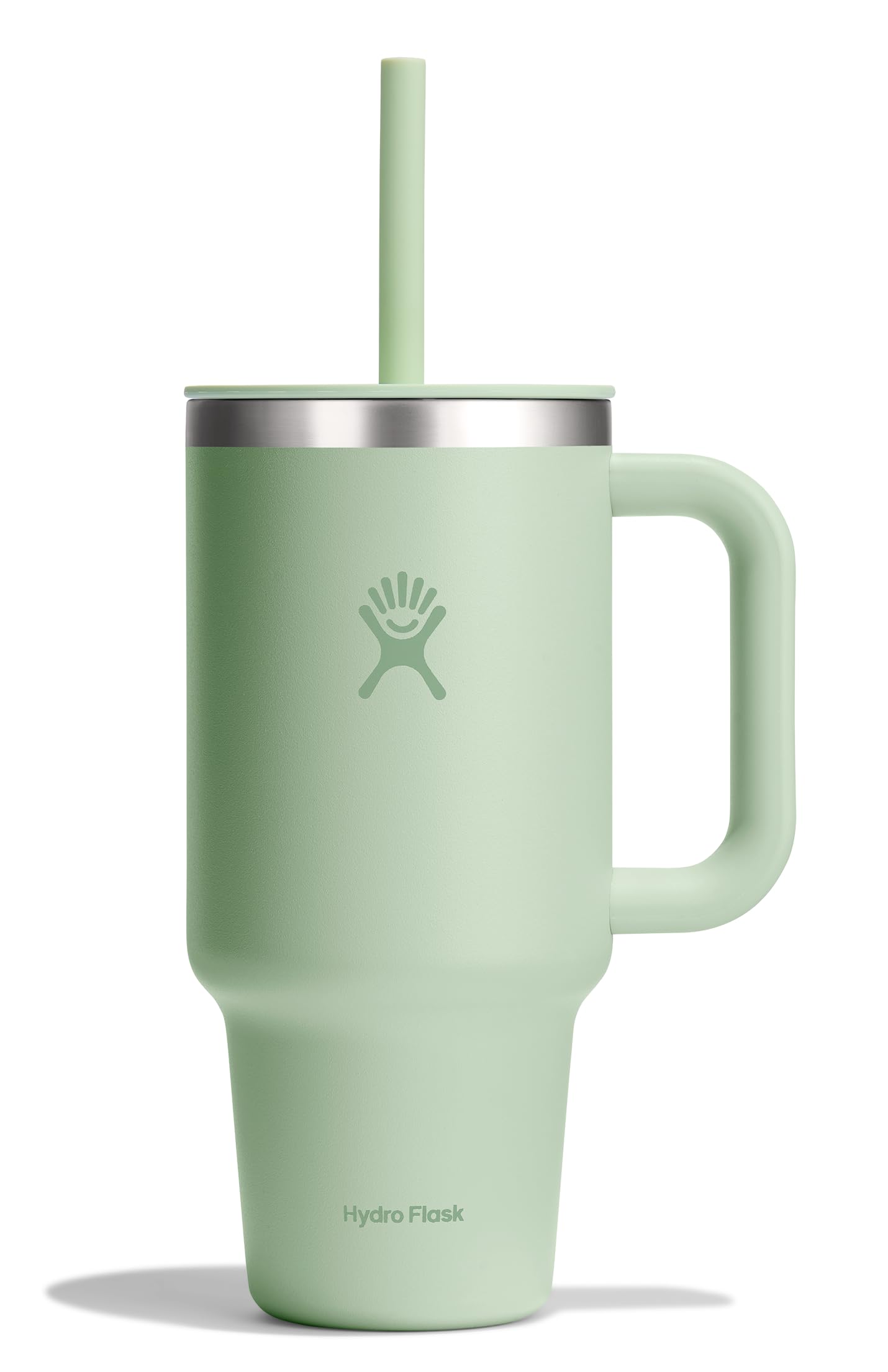 Hydro Flask face avant en Aloe Green montrant le design et l'élégance