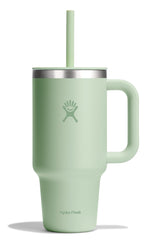 Hydro Flask face avant en Aloe Green montrant le design et l'élégance