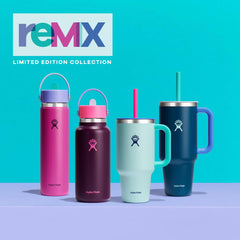 Hydro Flask texture acier inoxydable garantissant goût neutre et durabilité