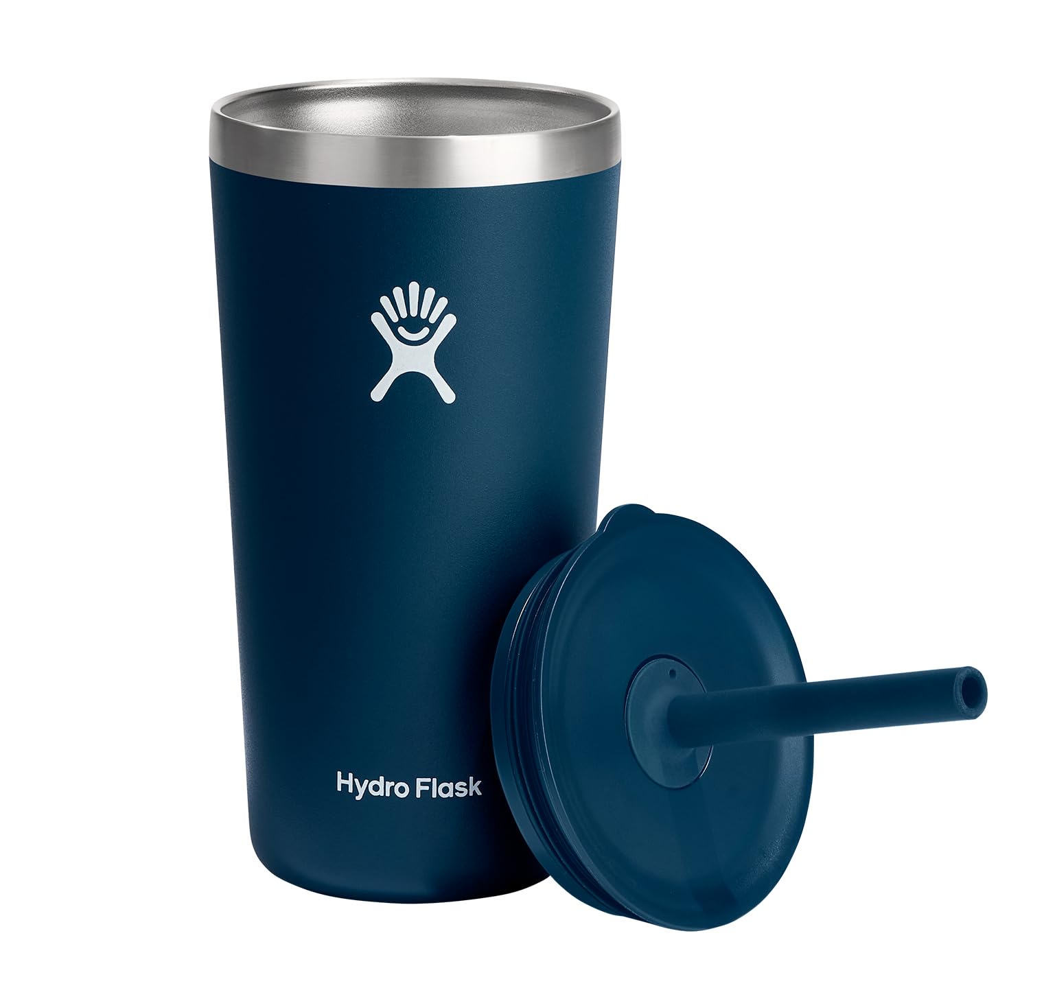 Hydro Flask plan rapproché logo et étiquette garantissant qualité