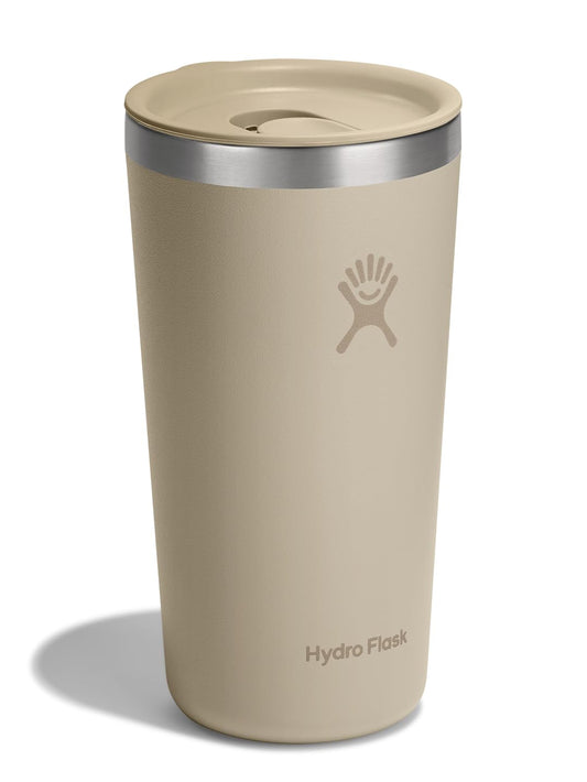 Hydro Flask couvercle press-in gros plan illustrant fermeture anti-éclaboussures