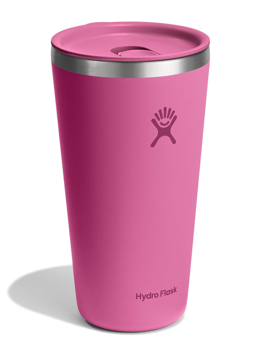 Hydro Flask couvercle closeable en gros plan offrant anti-éclaboussures pratique