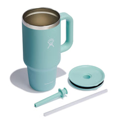 Hydro Flask dans porte-gobelet de voiture — format 32 oz compatible voyages