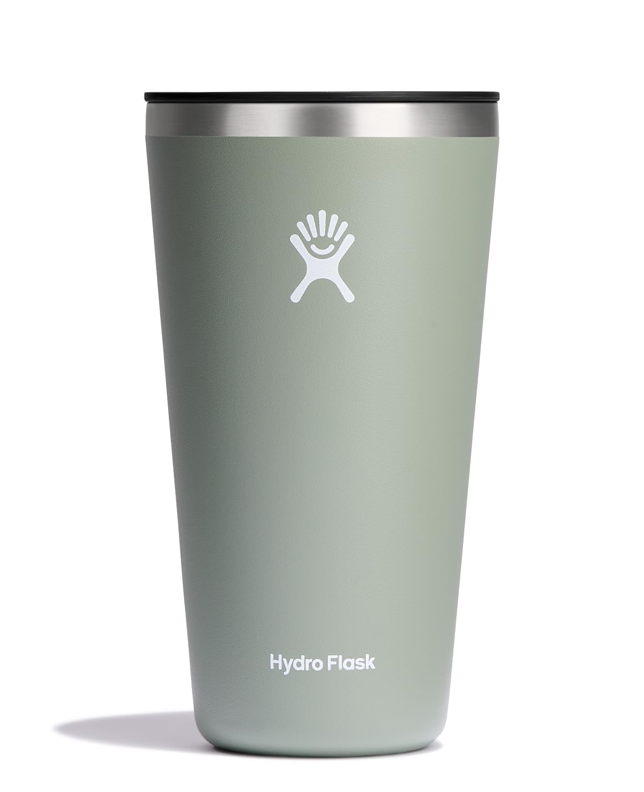 Hydro Flask gobelet 28 oz vue de face montrant la finition et la prise en main confortable