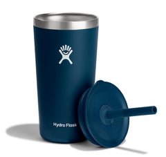 Hydro Flask gros plan acier montrant isolation et finition résistante