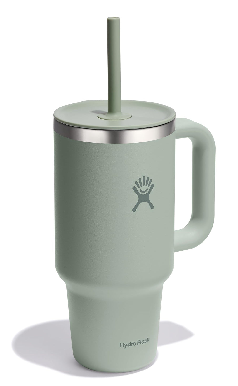 Hydro Flask gros plan acier inoxydable garantissant goût pur et durabilité