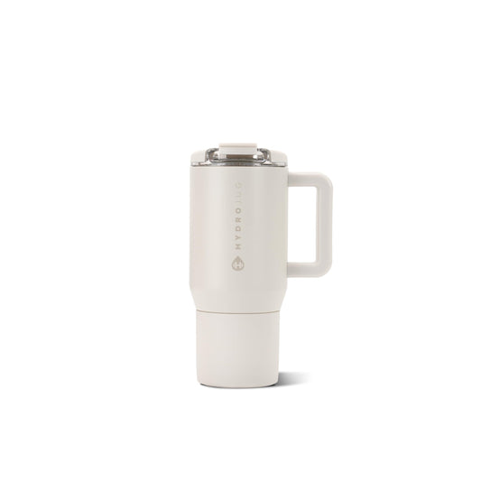HydroJug vue avant Linen montrant le design et la couleur pratique