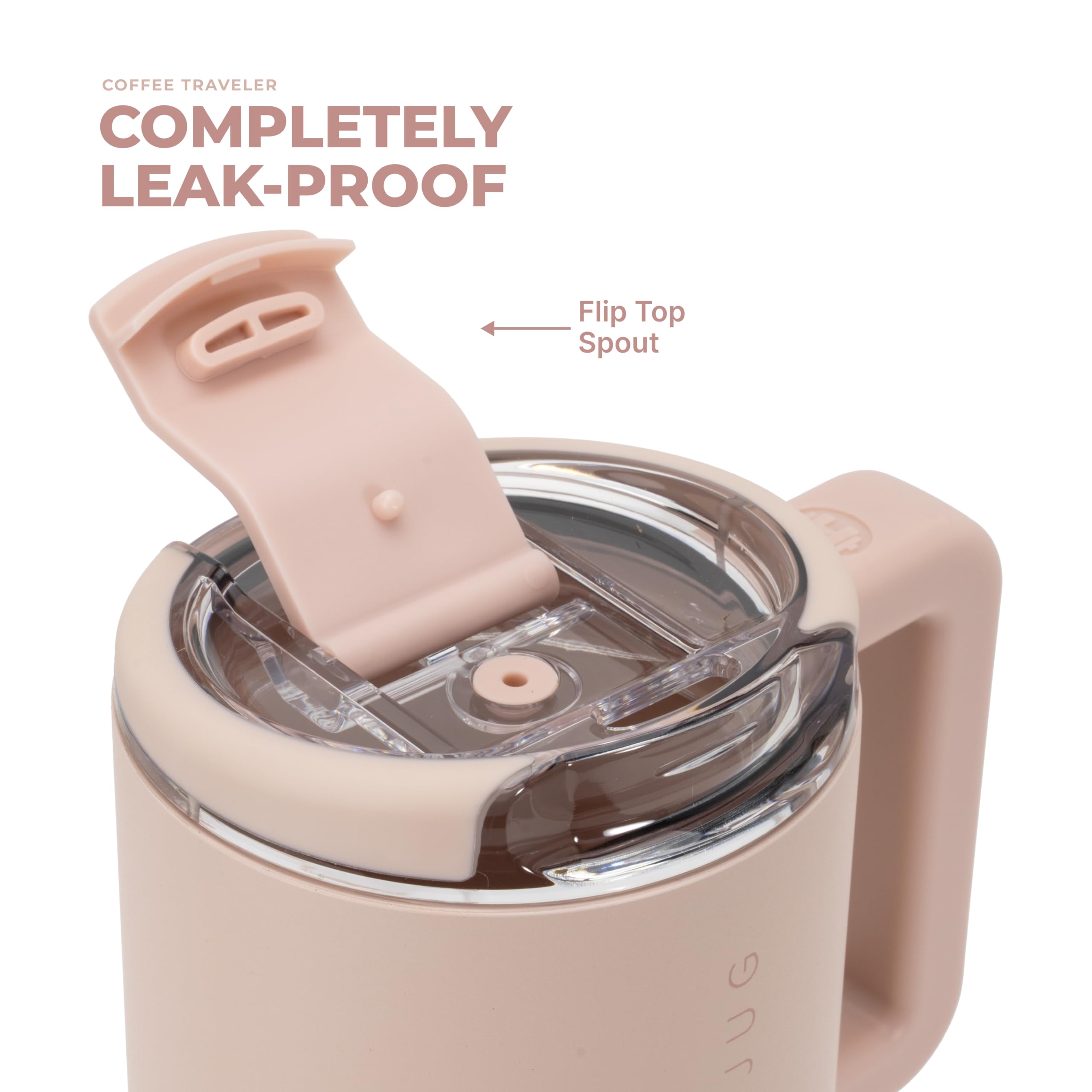 HydroJug poignée ergonomique en main offrant une prise confortable et sûre