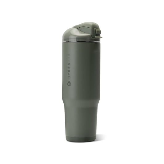 HydroJug Ease2o vue avant montrant le design Courtyard et son capuchon pratique