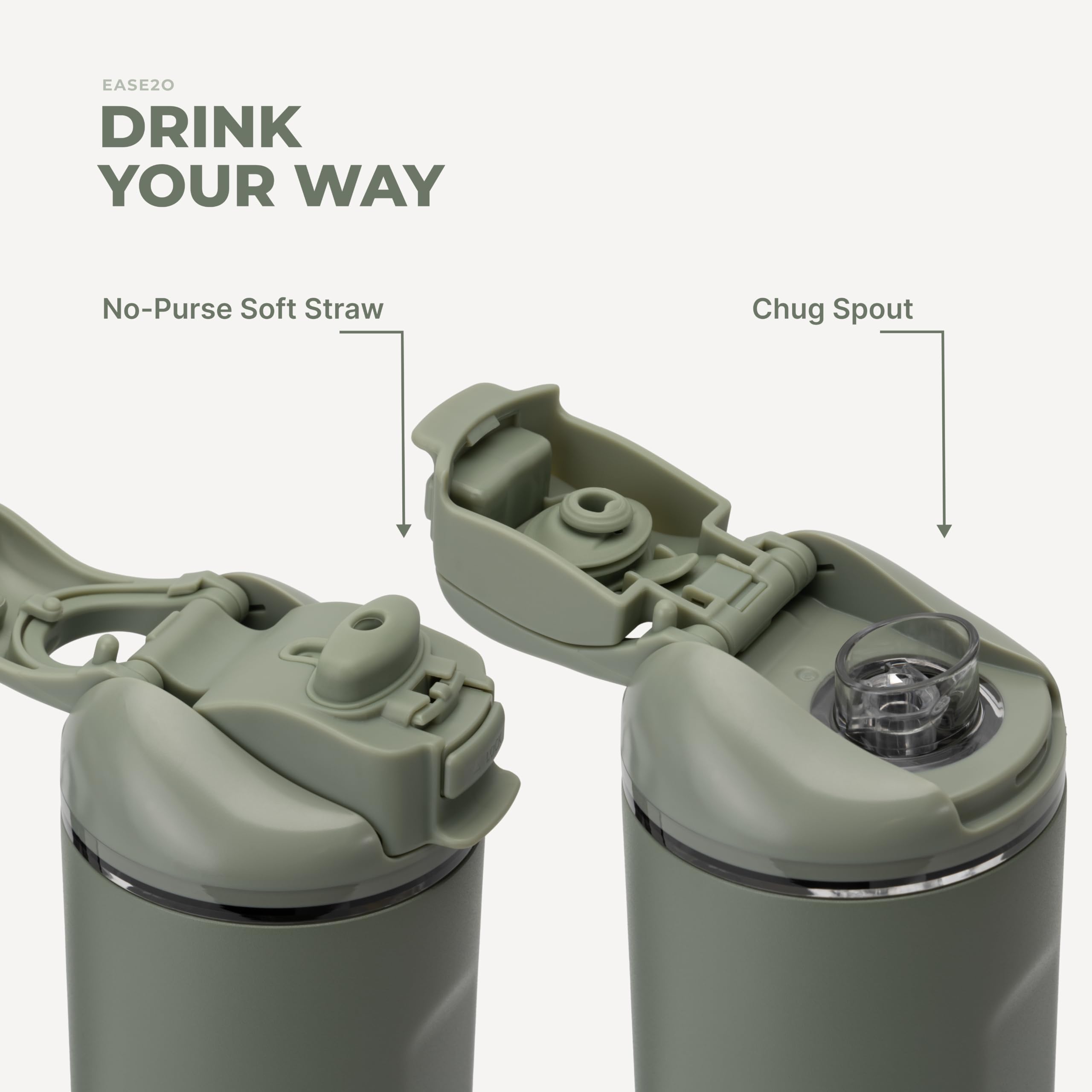 HydroJug Ease2o fenêtre de niveau visible permettant un suivi simple des remplissages