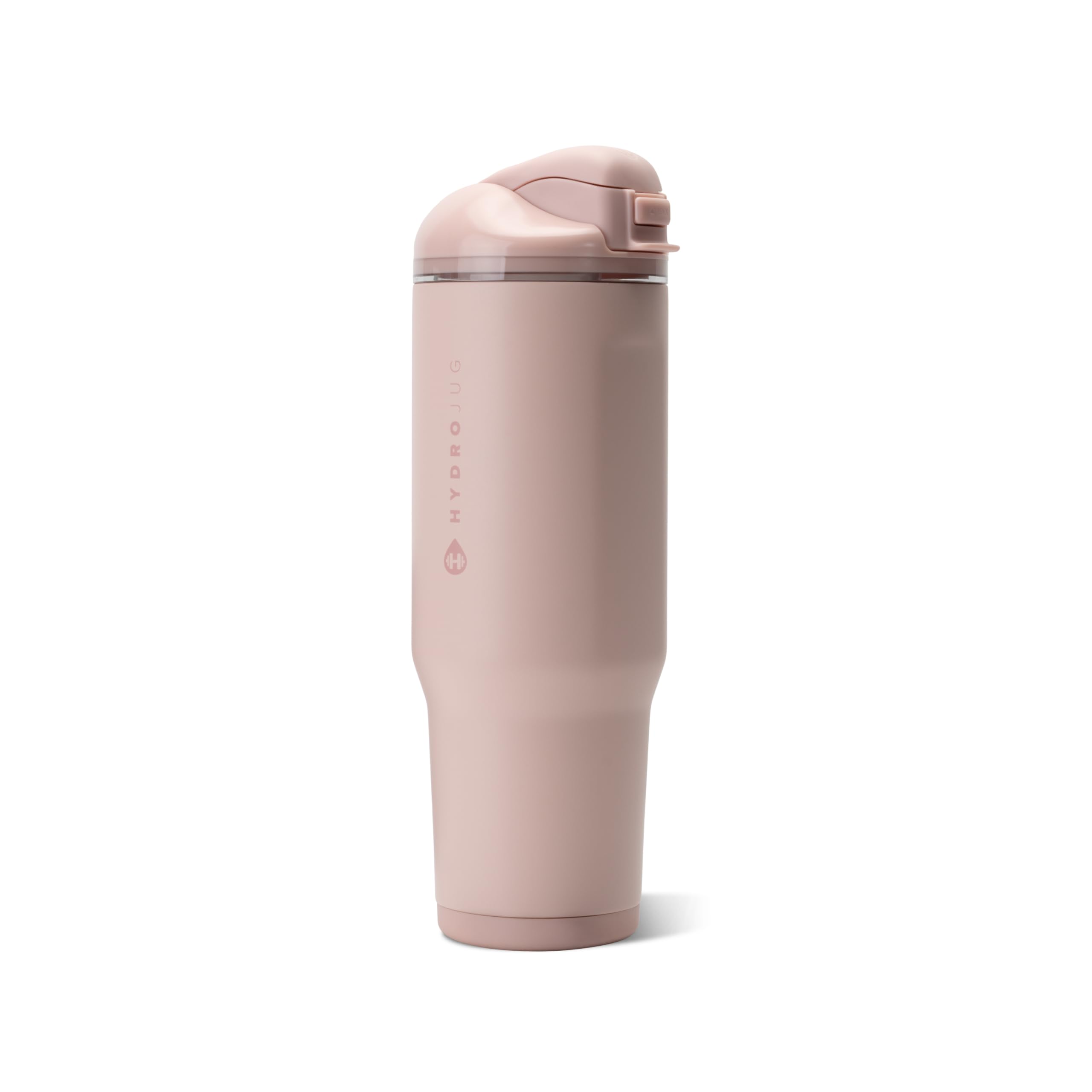 HydroJug vue avant Dusty Rose montrant finition élégante et portabilité