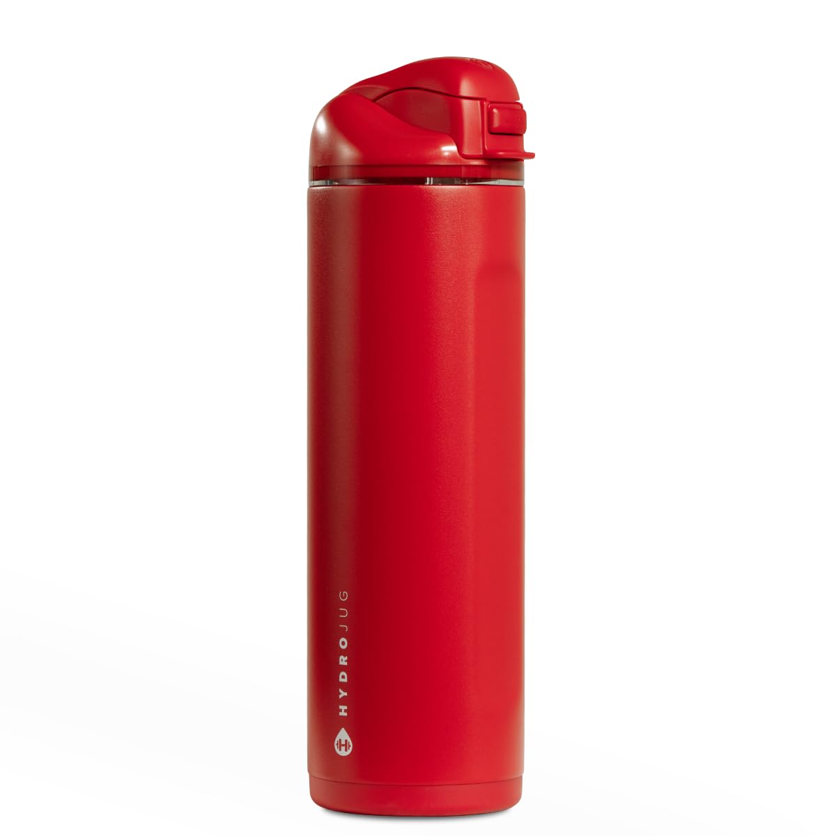 HydroJug Ease2o face rouge Alumni montrant design et capacité, pratique au quotidien