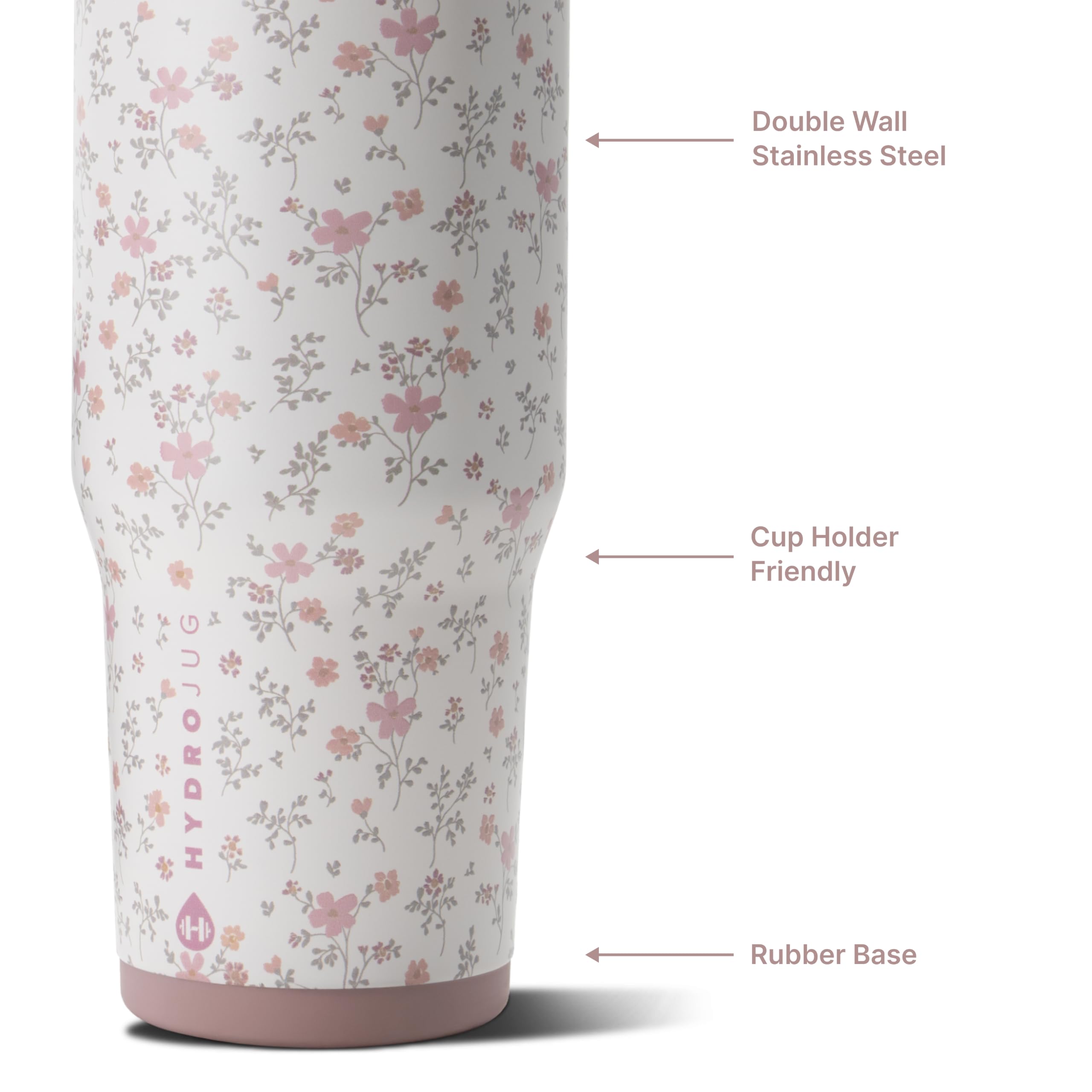 HydroJug gros plan finition Magnolia pour toucher doux et apparence élégante