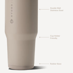 HydroJug gros plan paille souple pour gorgées faciles et confort