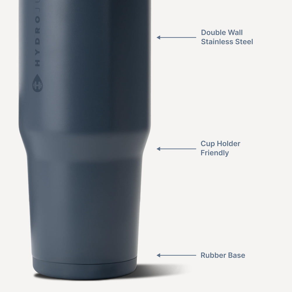 HydroJug Ease2o paille souple en gros plan, permet une hydratation douce et continue