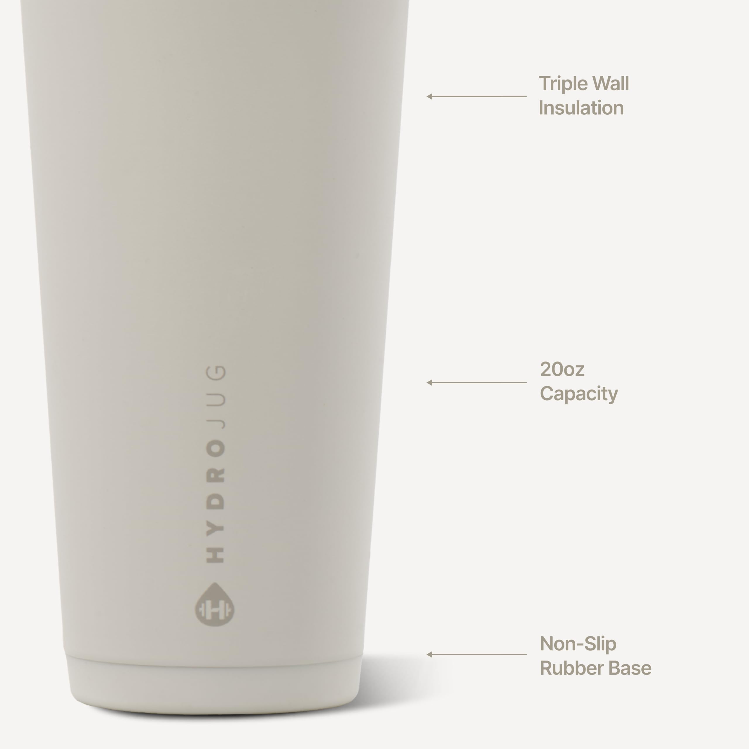 HydroJug en usage au bureau avec paille flexible pour boire facilement et sans éclaboussures
