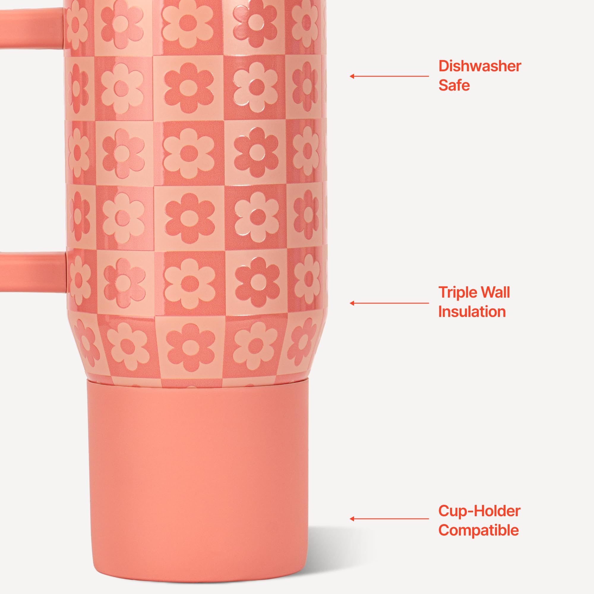 HydroJug bouchon à paille rabattable, ouverture simple et anti-fuite