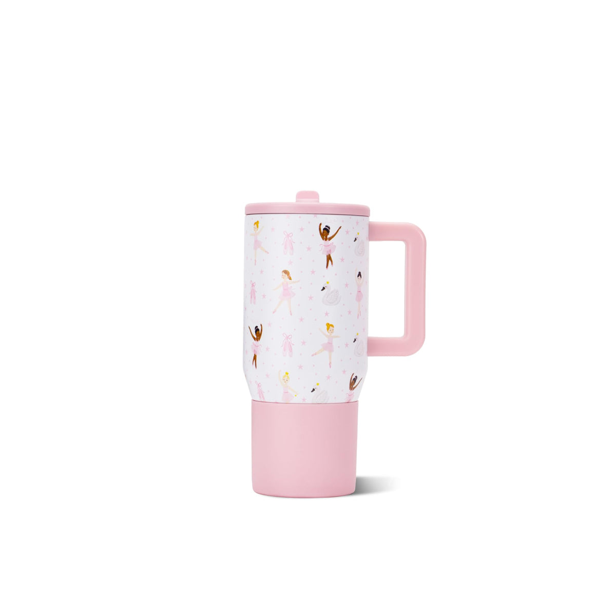 HydroJug Traveler gourde face ballerina, design coloré et portable