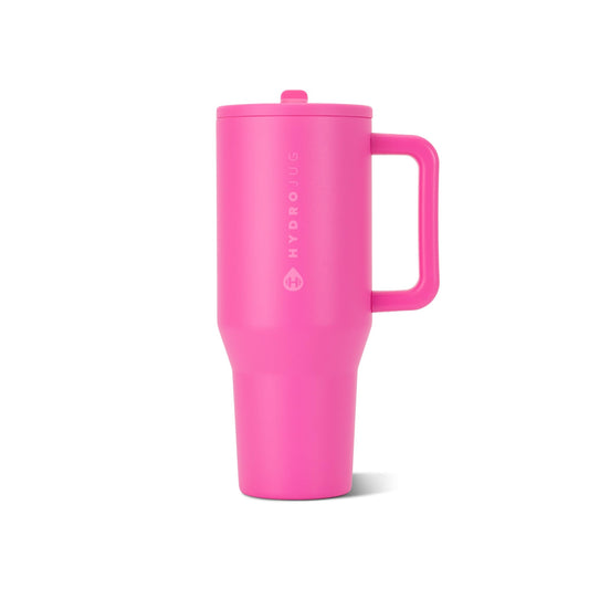 HydroJug Traveler face avant montrant le design Razzle et la capacité 40oz