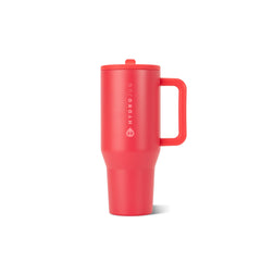 HydroJug Traveler vue frontale Fruit Punch montrant design et finition