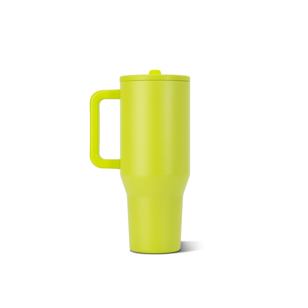 HydroJug Traveler gros plan de la paille rabattable pour un usage hygiénique